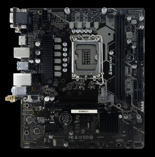 CARTE MERE BIOSTAR B760MX2-E LGA 1700 DDR5