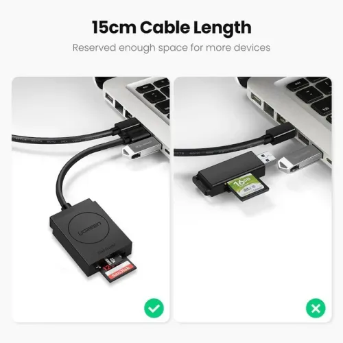 LECTEUR DE CARTE UGREEN 20250 USB 3.0 TF-SD