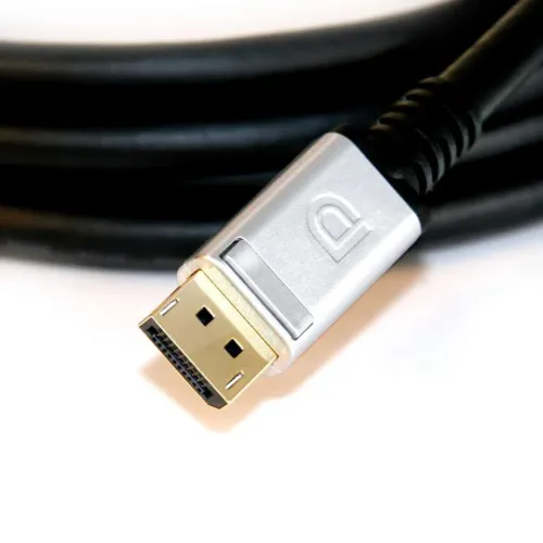 CABLE CLUB3 DCAC-1069DISPLAYPORT1.4 HBR3 CABLE MALE/MALE 4METERS/8K @60HZ 24AWG SILVER CONNECTOR