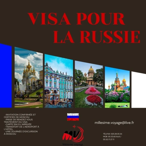 VISA RUSSIE فيزا روسيا