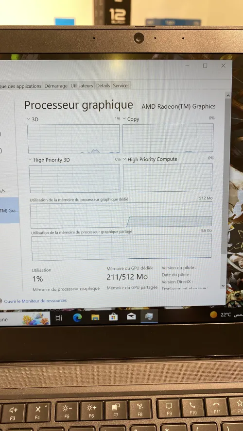 LENOVO T14 RYZEN 5 PRO 04TH 8RAM 256SSD ÉTAT 10/10