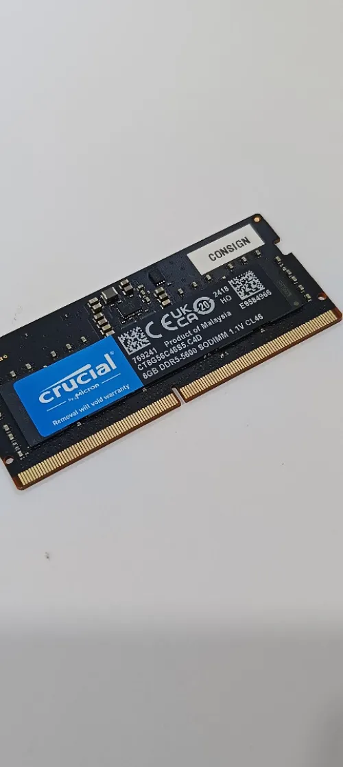 Barrette de RAM Crucial 2x 8Go DDR5 SO-DIMM