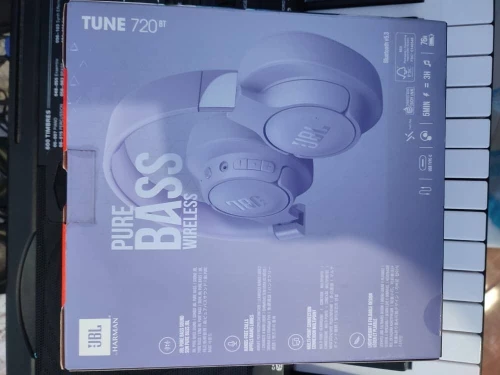 Casque d'écoute sans fil. JBL Tune 720BT - Pourpre