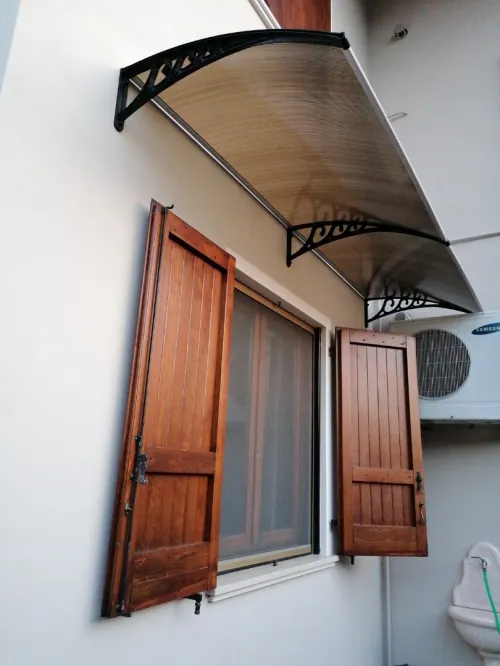 Marquise en Polycarbonate