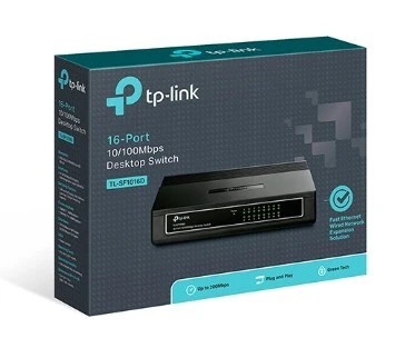 Switch de bureau Desktop 16 ports 10/100 Mbps