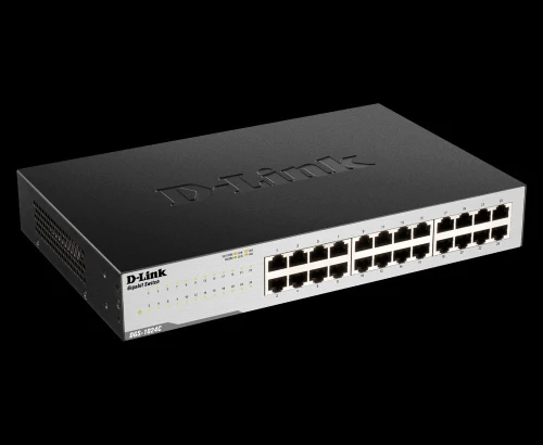Switch 24 Ports D-Link Gigabit DGS-1024C 10/100/1000Mbps