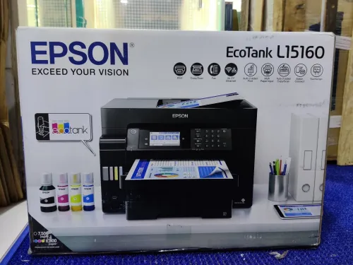 Imprimante Epson L15160 multifonction/A3+/Reservoire/Wifi/recto-verso/ADF/ecran LCD/multi bac