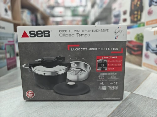 Clipso Tempo 6L 3-in-1 Cocotte-minute Faitout Cocotte à four