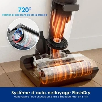 Aspirateur Balai laveur multifonctions 5-en-1 Tineco Floor One Switch S7 Pet