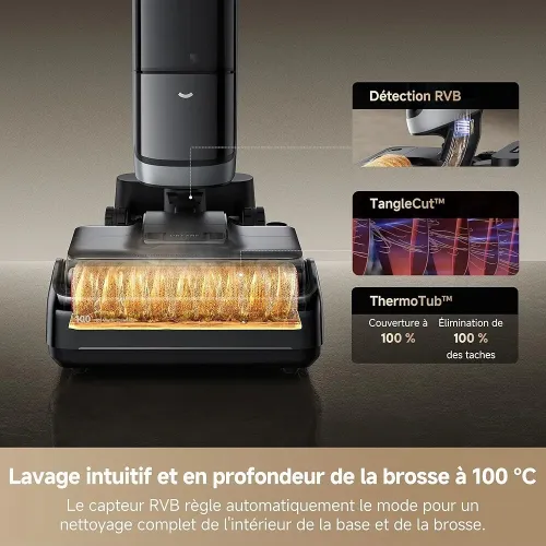 Aspirateur laveur DREAME H15 Pro Heat