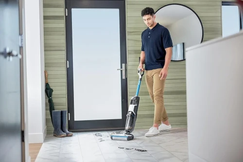BISSELL CrossWave HF3 Aspirateur Balai Laveur Sans Fil Aspire & Lave en Même Temps Nettoyeur