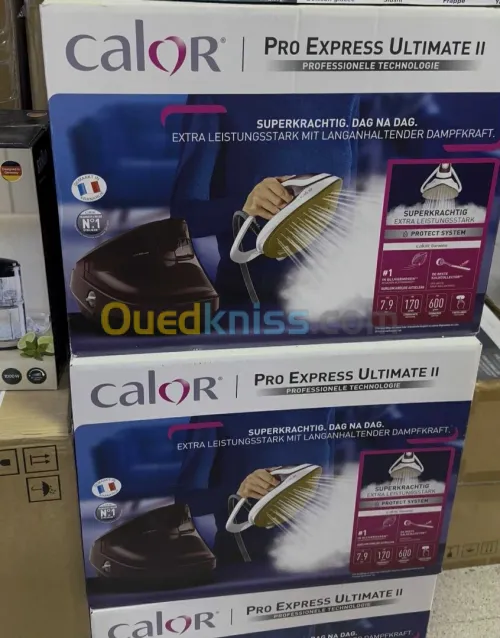 Centrale vapeur Calor Pro Express Ultimate  7,9 bars GV9721C0 3000 W Bordeaux