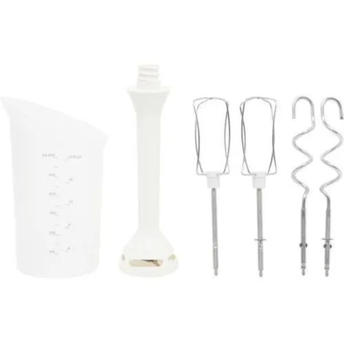  Batteur Seb Électrique - Prep'Line - Ht411100 - 450 W - Blanc/Noir