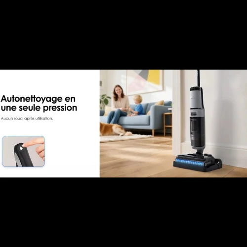 Aspirateur laveur TINECO Floor One i5 Stretch Plus Light gris