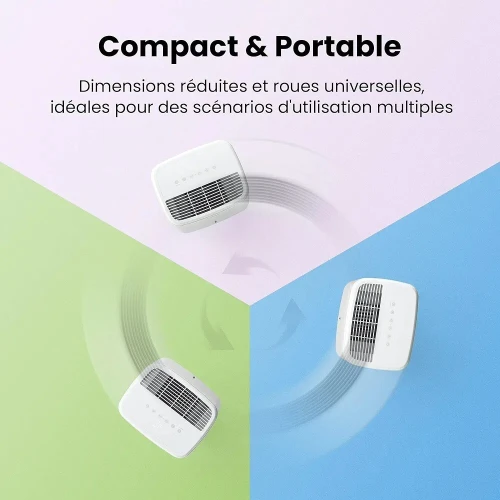COMFEE Déshumidificateur Compacte Absorbe jusqu'à 10L