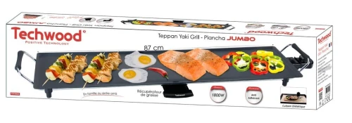 Techwood Teppan Yaki Grill -  Plancha JUMBO 1800W