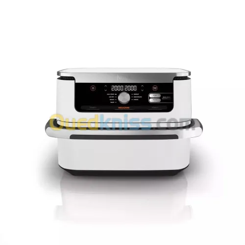 Friteuse ninja 10.4L sans huile à air chaud AF500EUWH - Blanc