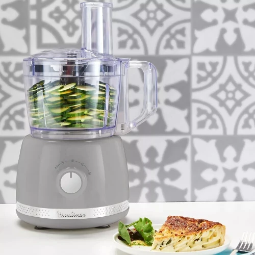 Robot Moulinex multifonction Soleil FP345E10 Gris 600 W Capacité 2.4L  