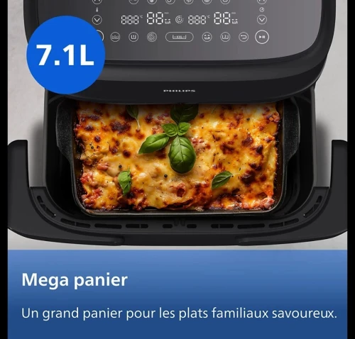 Airfryer Philips Série 1000  double panier bleu 7.1L