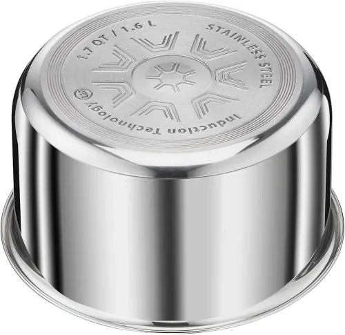 Batterie de cuisine Seb Compact inox 10 pcs L953SA04