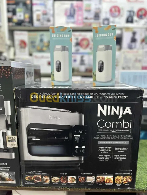 Ninja Combi 12-en-1 Multicuiseur Four,  12L Autocuiseur et Friteuse sans huile 12 Fonctions 1780W 