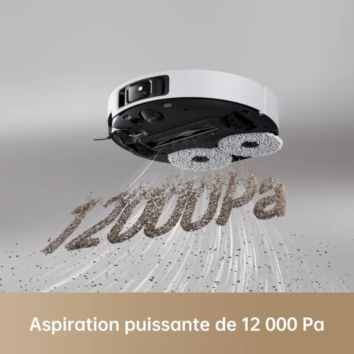 Aspirateur Robot Laveur DREAME X40 ULTRA COMPLET Couleur Blanc