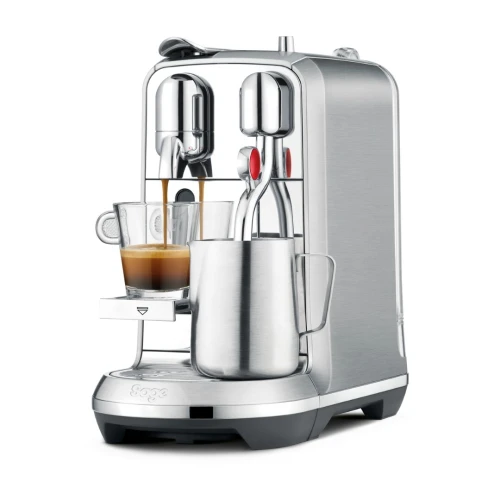 Cafetière nespresso 19 bars inox creatista plus