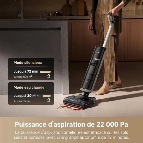 Aspirateur laveur DREAME H15 Pro Heat