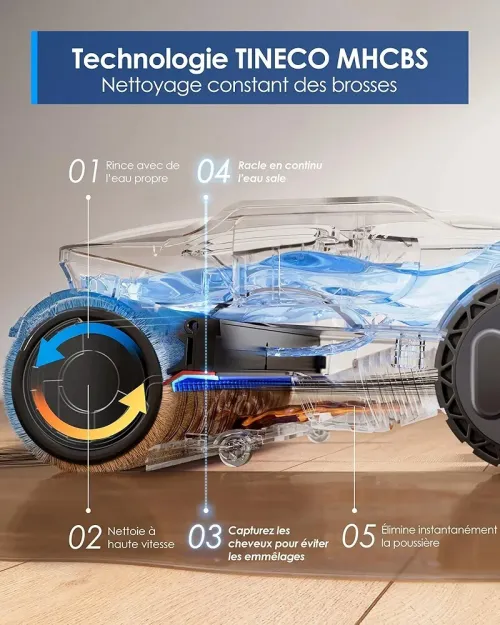 Aspirateur Balai sans Fil TINECO Floor One S9 Artist Premium