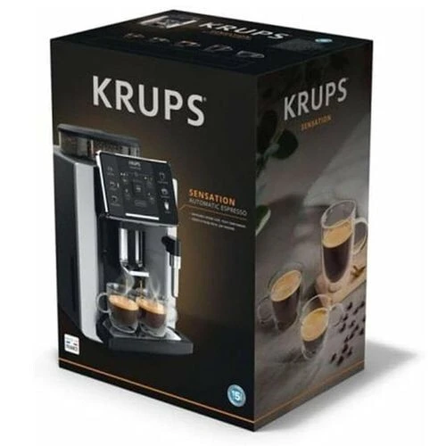 Krups Machine A Cafe Broyeur 15 Bars Noir EA910A10 - Sensation-Interface Tactile