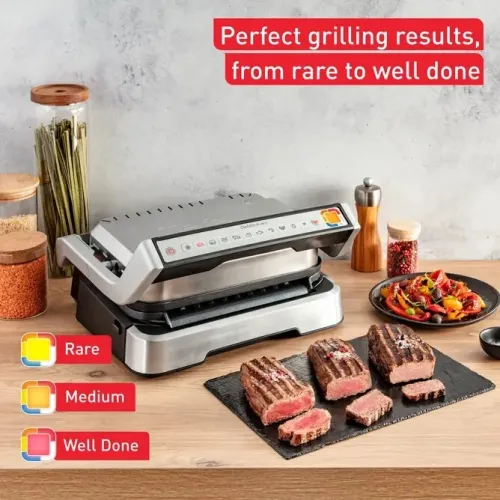PRESSE PANINI TEFAL OPTIGRILL 2IN1 INTELLIGENT GRILL 2100WATT 9 PROGRAMME GC772D10