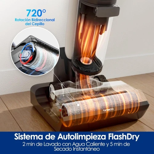 Aspirateur Balai Laveur Tineco FLOOR ONE SWITCH S7 Laveur Intelligent Multi-Fonctions
