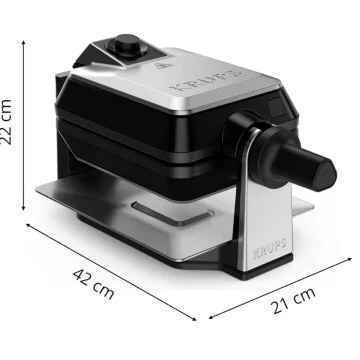  Gaufrier Krups Rotatif Professionnel 1200W FDD95D10
