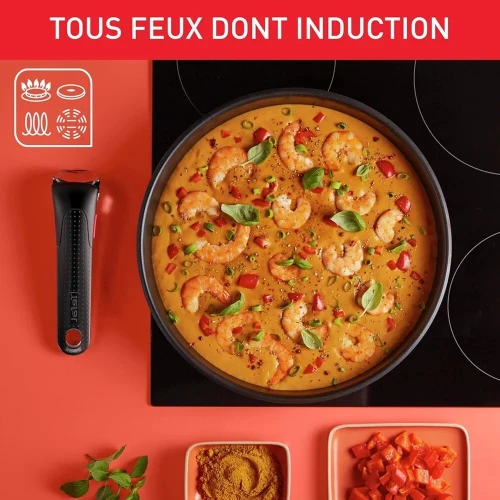Batterie de cuisine Tefal 20 pieces Ingenio Emotion 20 pieces L897SJ04