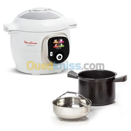 Moulinex Cookeo Blanc 180 recettes CE85BA10