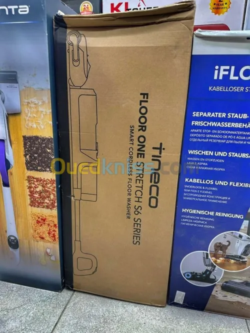 Tineco Floor ONE STRETCH S6 Aspirateur Eau et Poussière Laveur de Sols