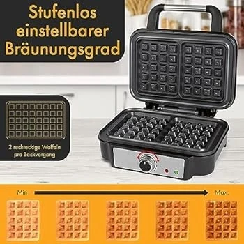 Gaufrier Proficook 1000W Pc-wa 1240