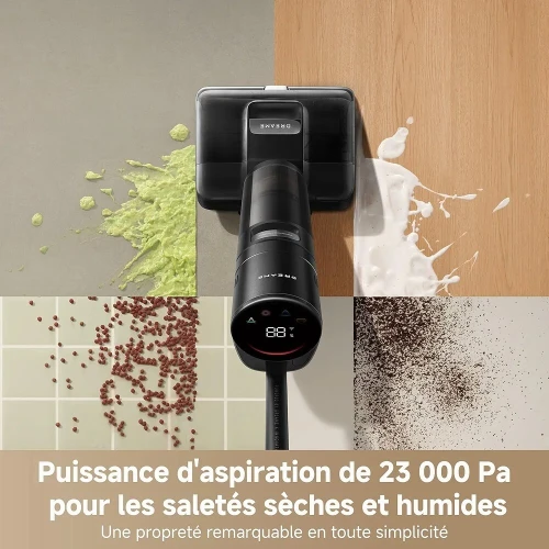 Aspirateur laveur DREAME H15 Pro FoamWash  23 000 Pa