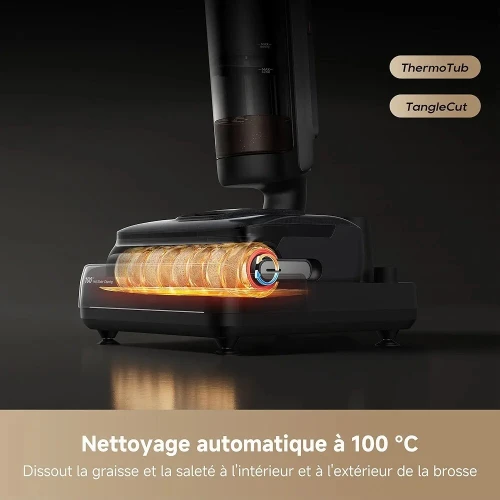 dreame H15 Mix Aspirateur Laveur 7-en-1 Bras robotique IA Nettoyage des Bords Triple 23 000 Pa