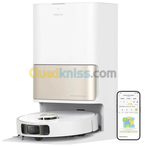 Aspirateur Robot Laveur Avec Station De Vidange DREAME L10S PRO ULTRA HEAT -7000PA-220min Autonomie