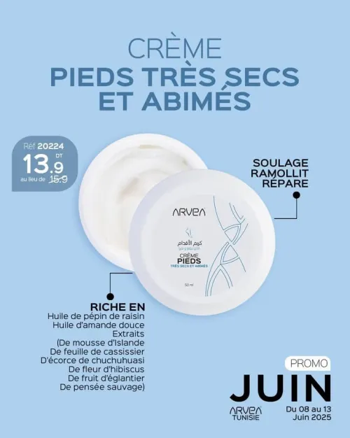 Produits cosmétiques ARVEA 