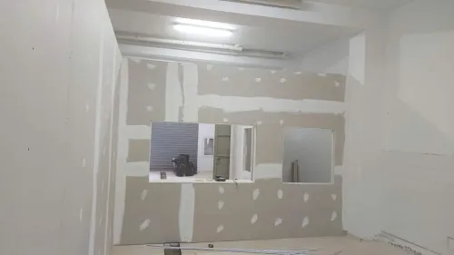 Habillage placoplâtre Mur et plafond avec isolation thermique et phonique