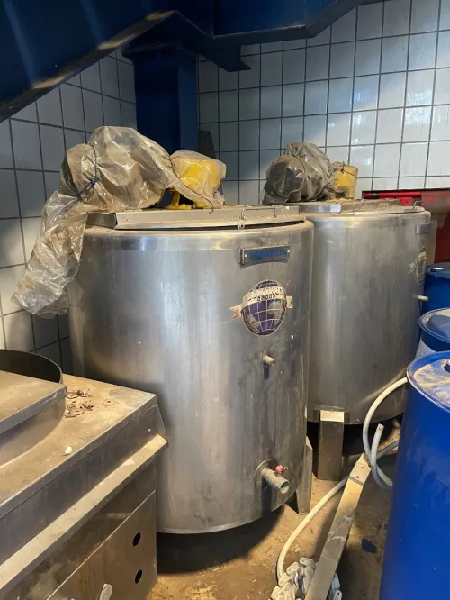 Cuve inox double paroi