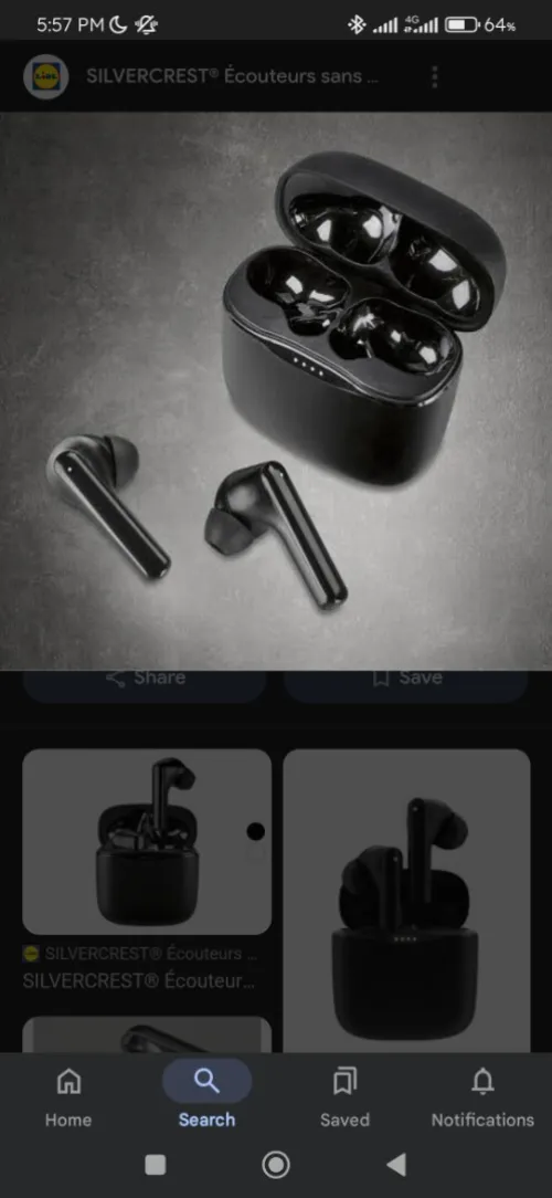 Silver Crest airpods original caba 