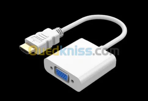HDMI to VGA, Gold-Plated HDMI to VGA Adapter