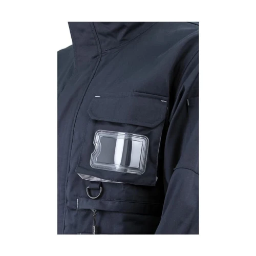 NAVY Veste de travail Coton-Poly