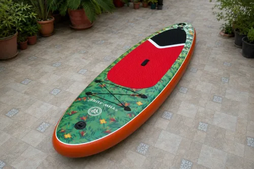 Paddle Board Gonflable 3,20 m * 80 cm * 15 cm   Capacité de charge : 180 kg