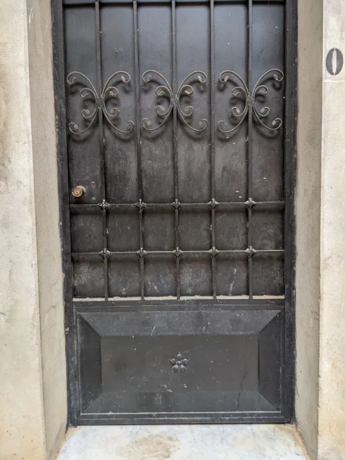 Baroudage, port en fer forgé, les rampes, garde corps balcon fer forgé