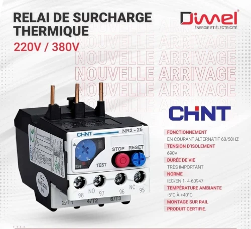 Vente toutes les fournitures de marque industrie CHINT