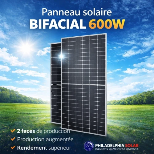 PANNEAU SOLAIR 600w/165w/100w/20w